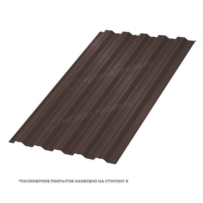 Профлист Металл Профиль НС-35 0,45 VikingMP® RAL 8017 Коричневый шоколад